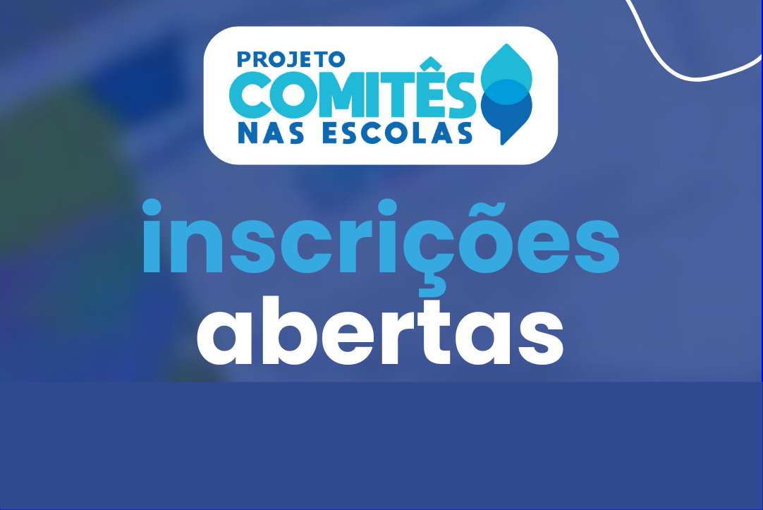 Já estão abertas as inscrições para o Projeto Comitês nas Escolas