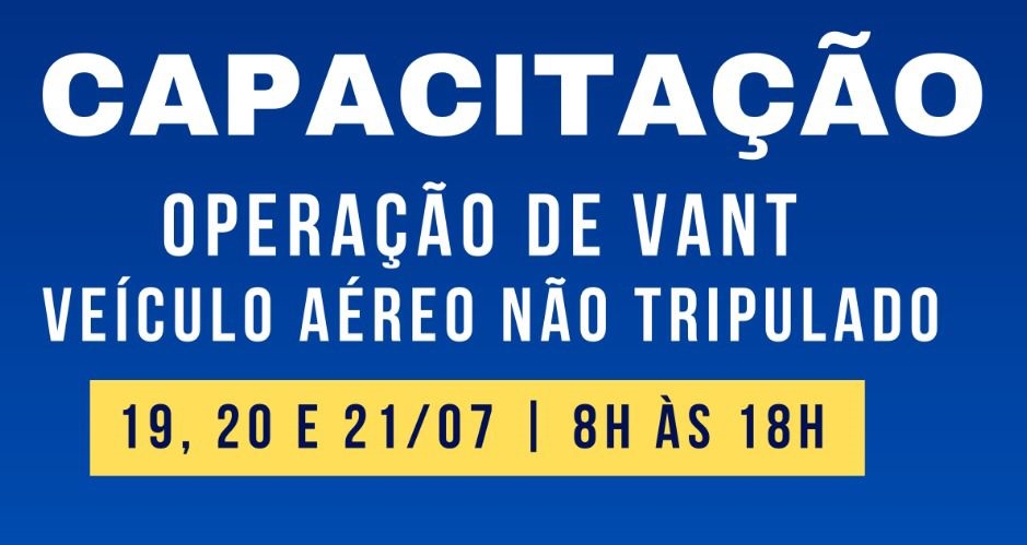 Aesa realiza capacitação Operação de Vant para servidores