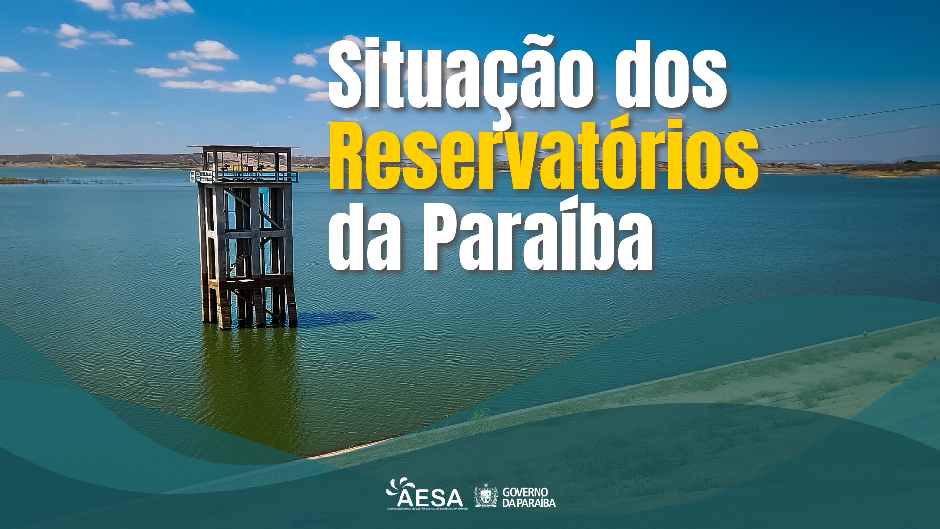 Volumes dos principais açudes da Paraíba em 2026