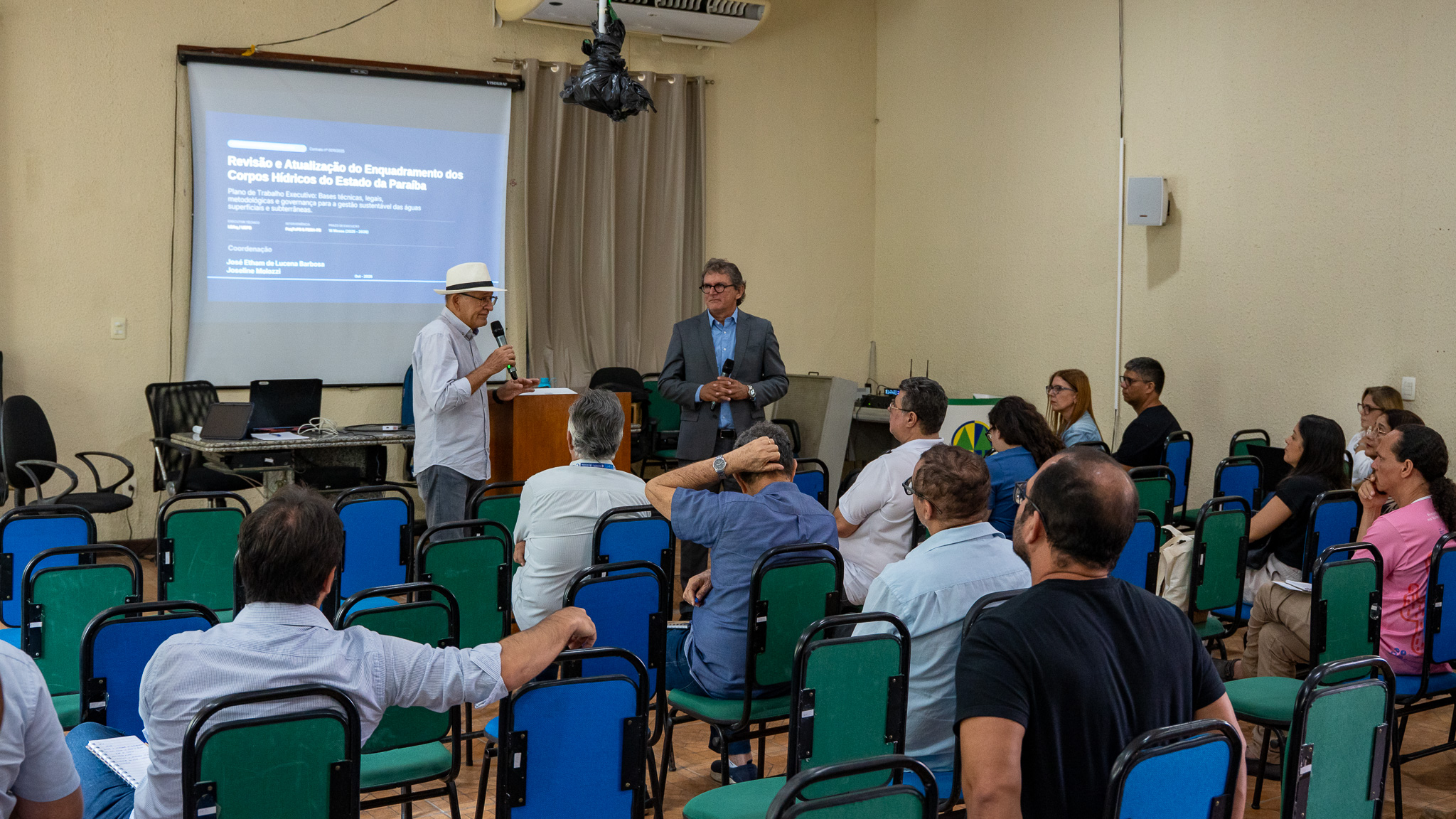 AESА REALIZA REUNIÃO PARA DISCUTIR ATUALIZAÇÃO DO ENQUADRAMENTO DOS CORPOS HÍDRICOS DA PARAÍBA