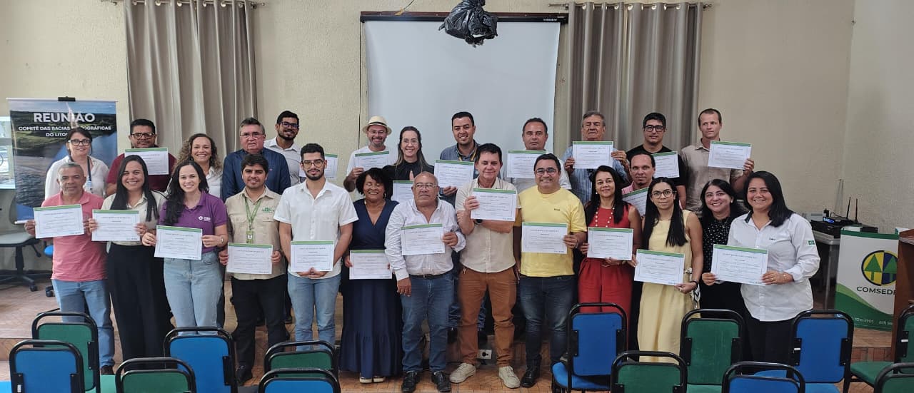 AESA REALIZA CAPACITAÇÃO DURANTE REUNIÃO QUE ELEGEU A NOVA DIRETORIA DO COMITÊ DO LITORAL SUL